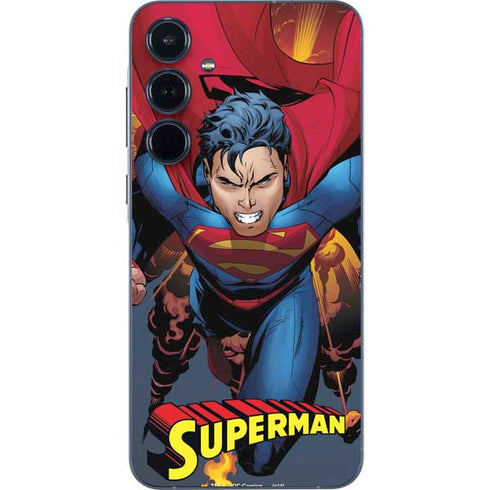 DC Comics Superman Action Flying Pose Galaxy A36 5G Skin